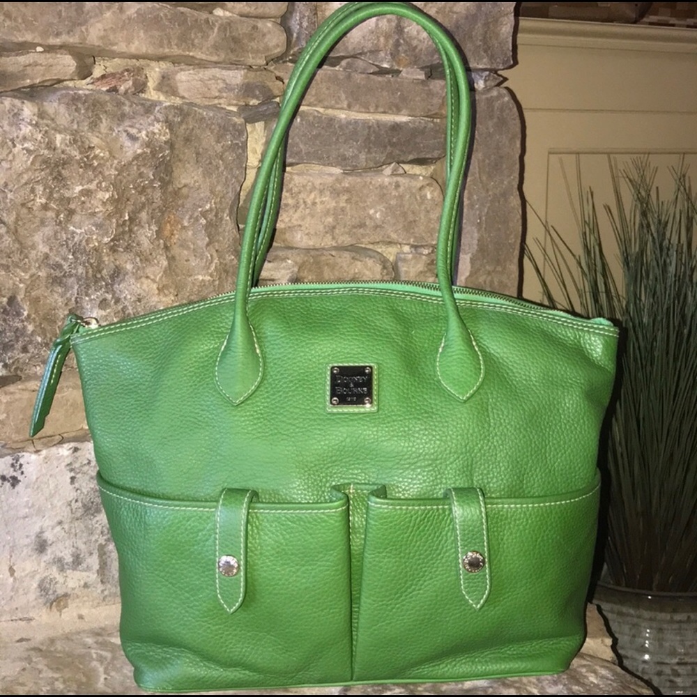 Dooney & Bourke Leather Crescent Tote